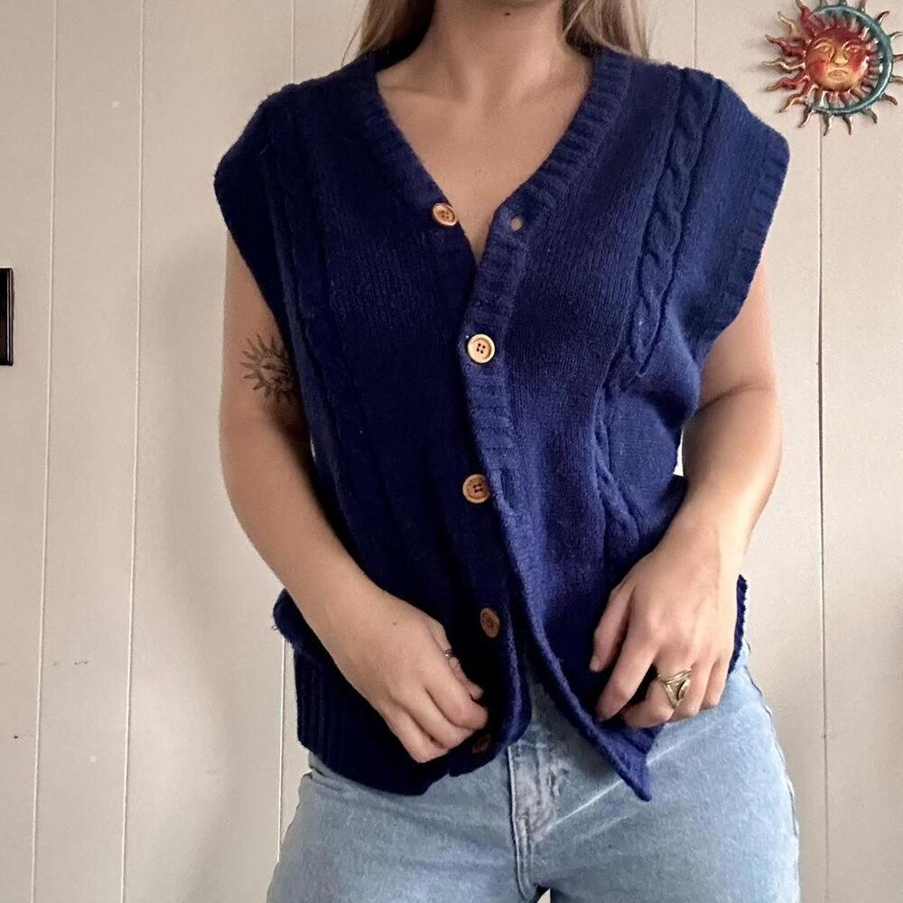Vintage 90s Sweater Vest